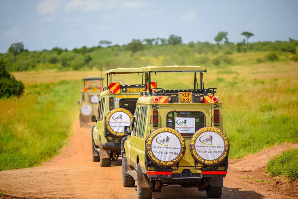 Expedition Maasai Safaris vehicles